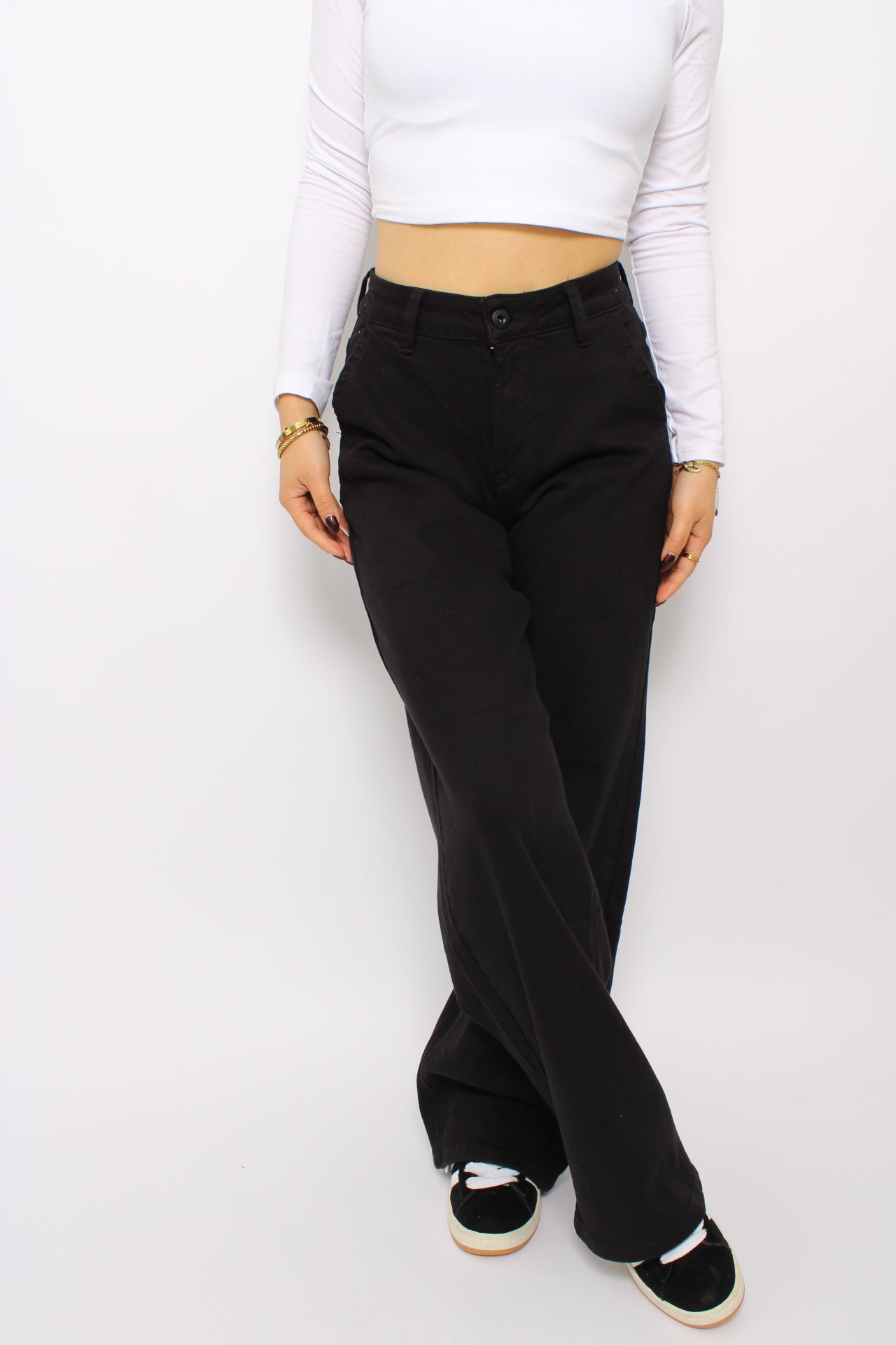 DAD FIT JEANS 380 - BLACK