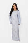 FLORAL EMBRODOIDERED DRESS