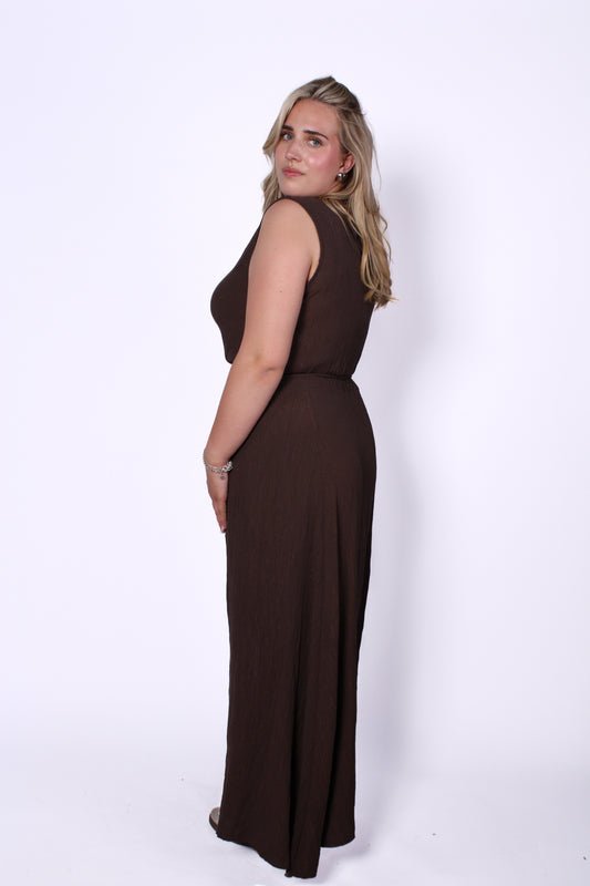 CHIC AND FLOW SET - BROWN