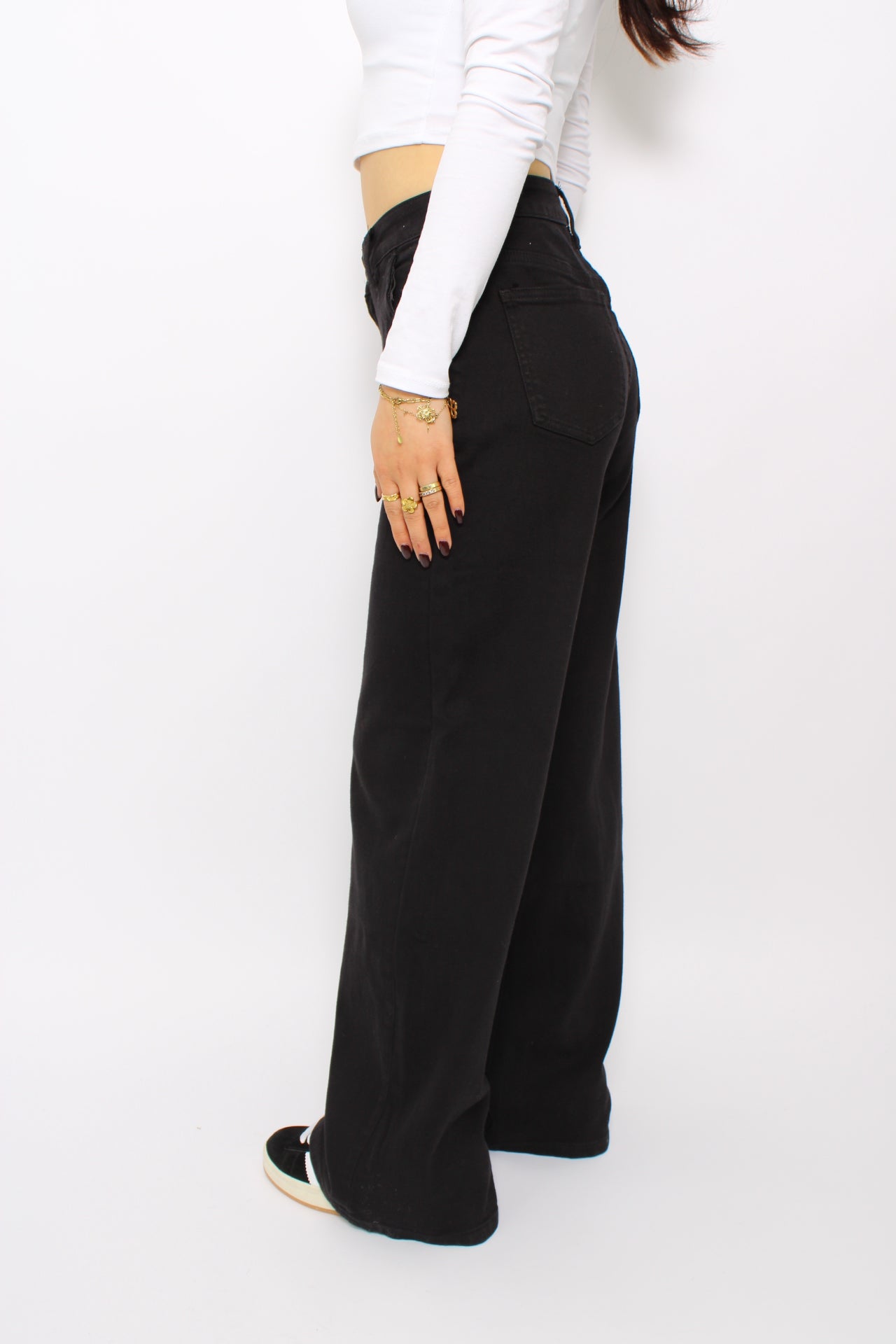 DAD FIT JEANS 380 - BLACK