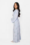 FLORAL EMBRODOIDERED DRESS