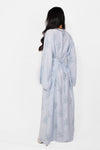 FLORAL EMBRODOIDERED DRESS