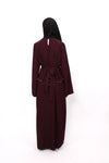 MARWA DRESS - BURGUNDY