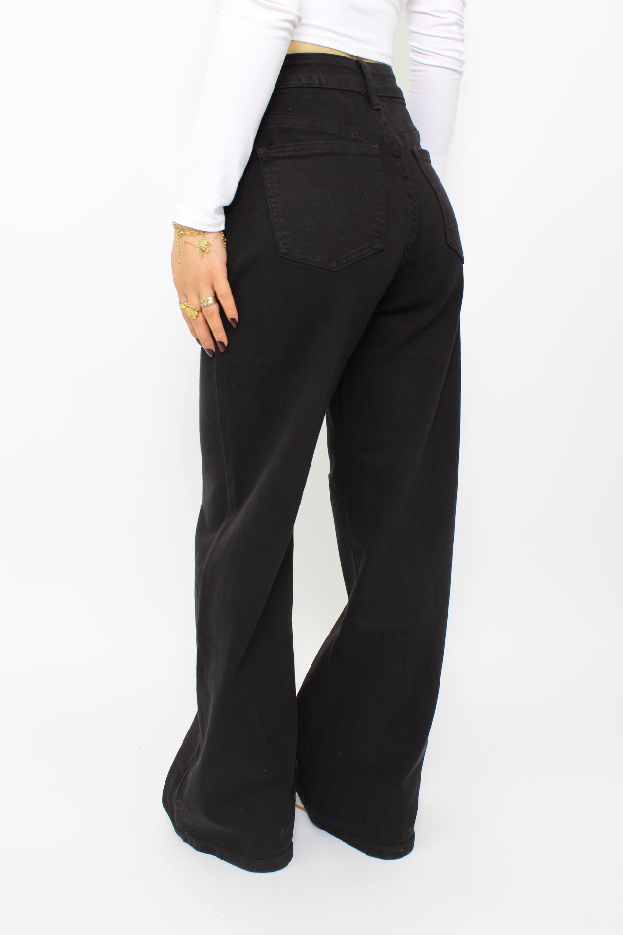 DAD FIT JEANS 380 - BLACK