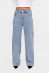 ''PLUSSIZE'' GOODIES WIDE LEG JEANS 2647-2648 - LIGHT DENIM
