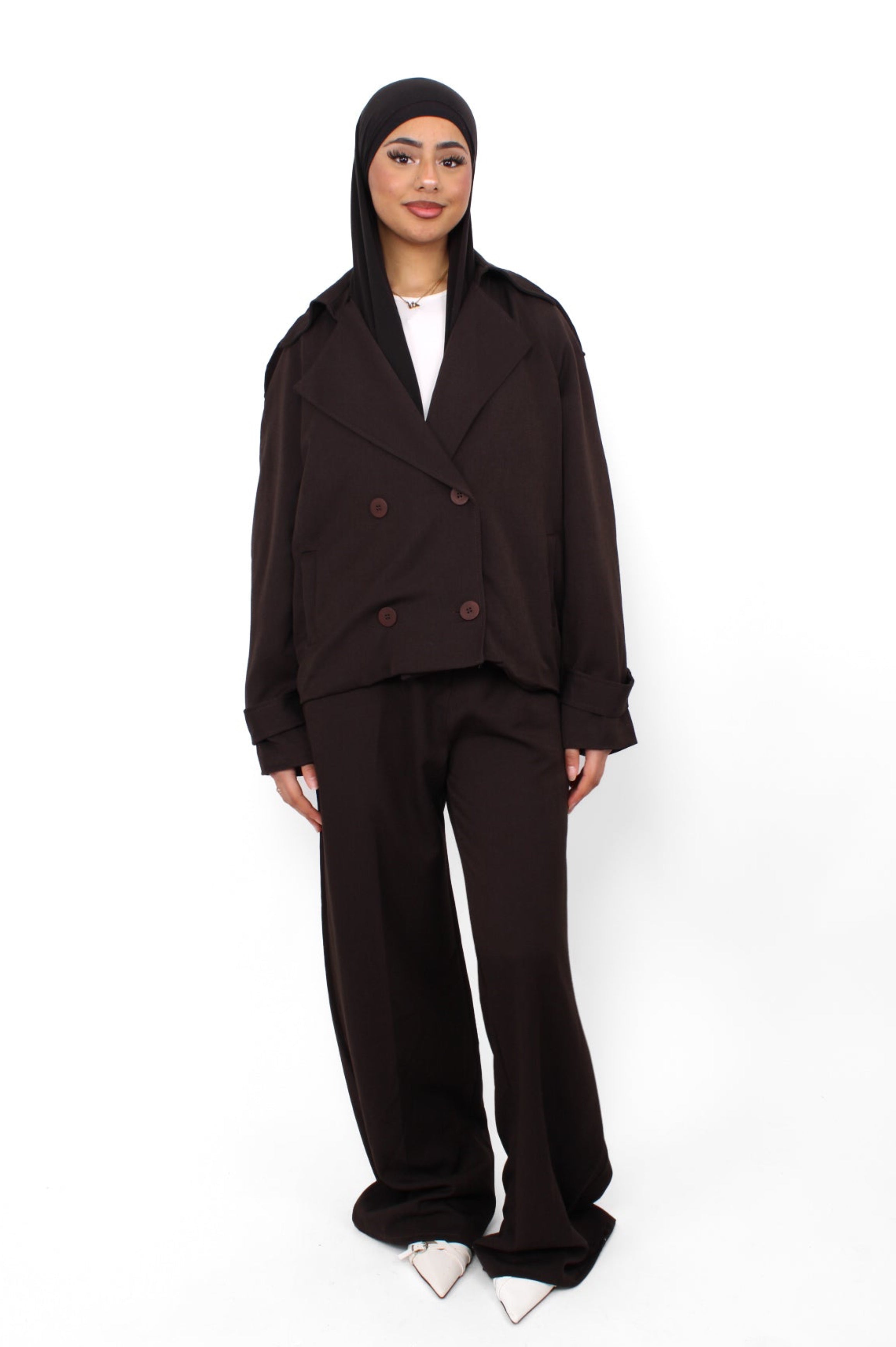 TUBA SET - DARK BROWN