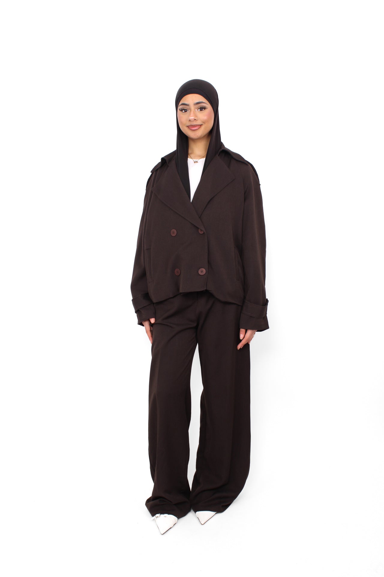 TUBA SET - DARK BROWN