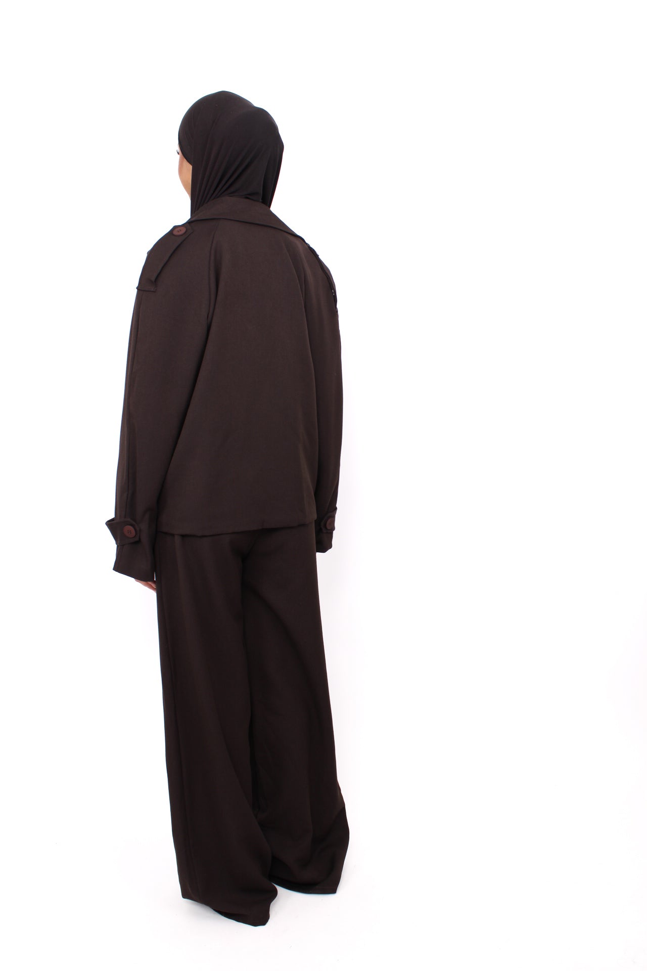 TUBA SET - DARK BROWN