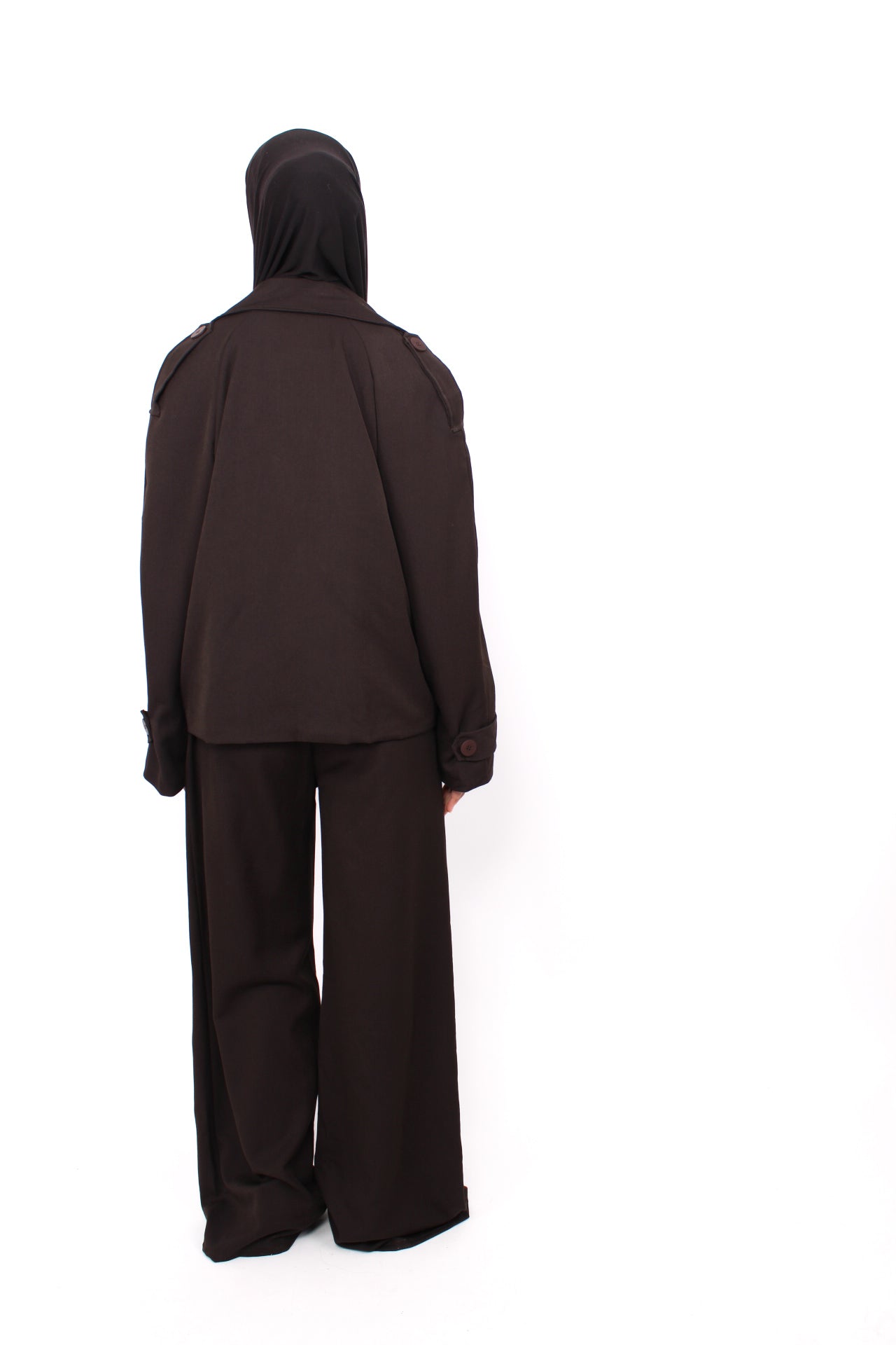 TUBA SET - DARK BROWN