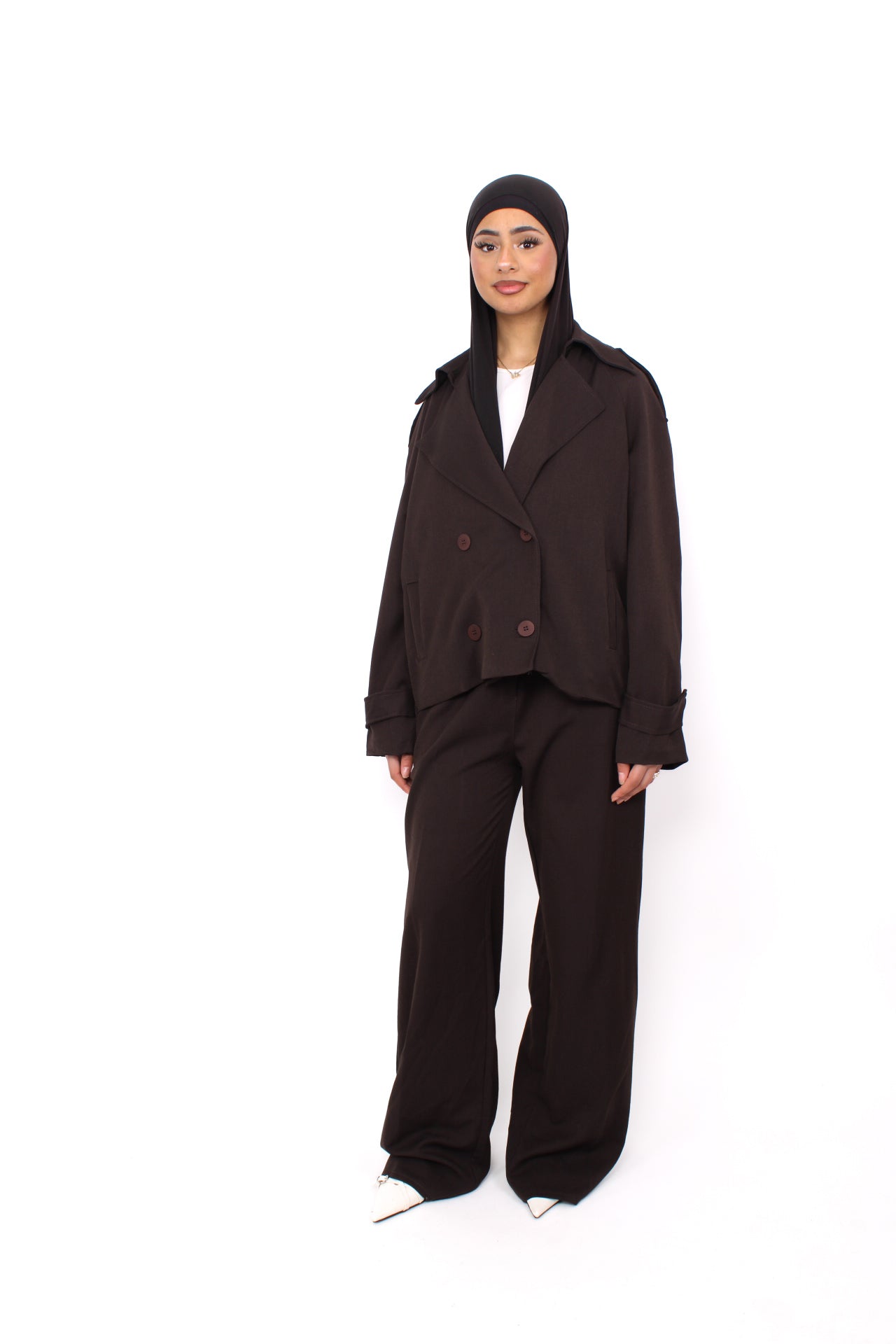 TUBA SET - DARK BROWN