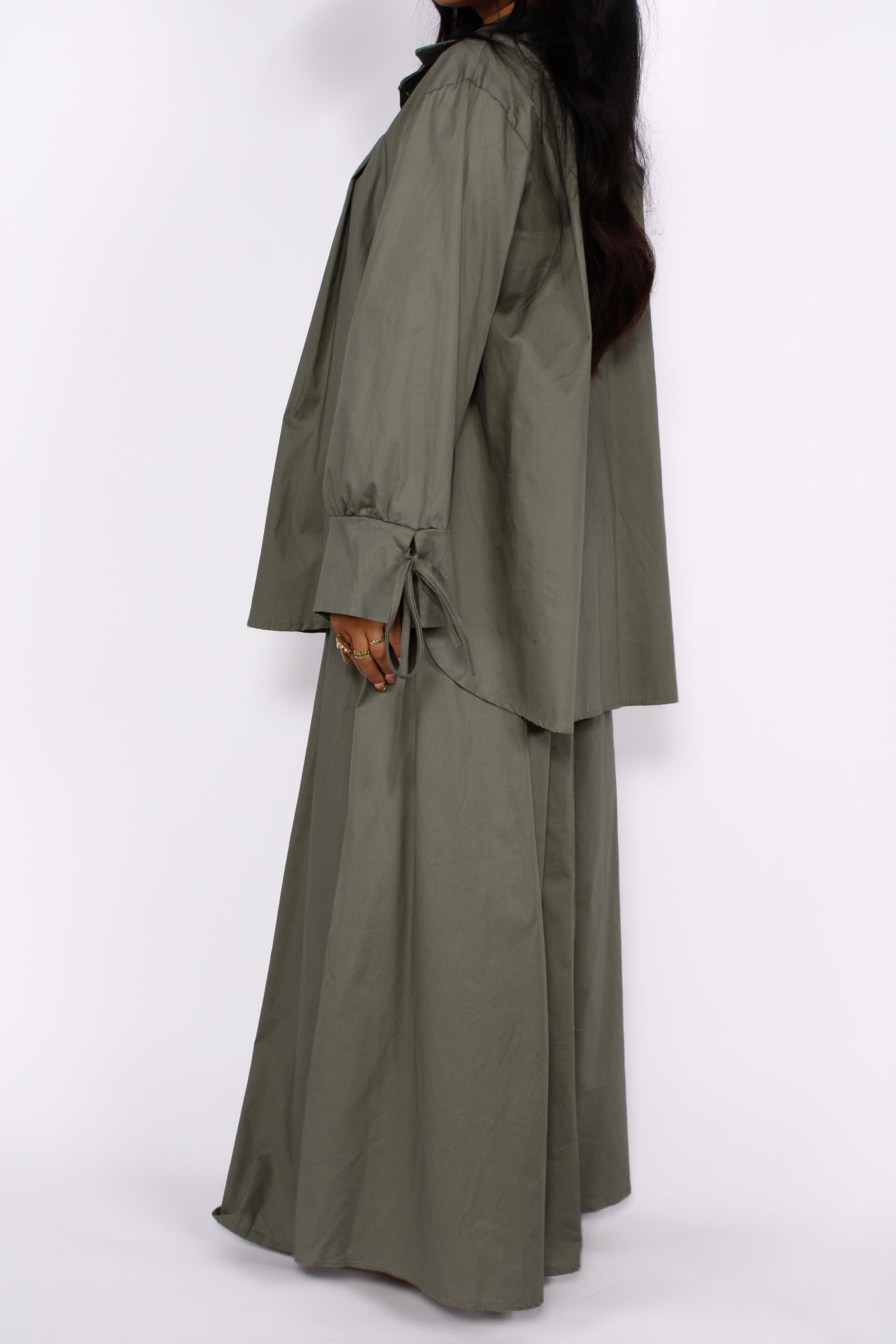 BOW AND FLOW SET - ARMY GREEN