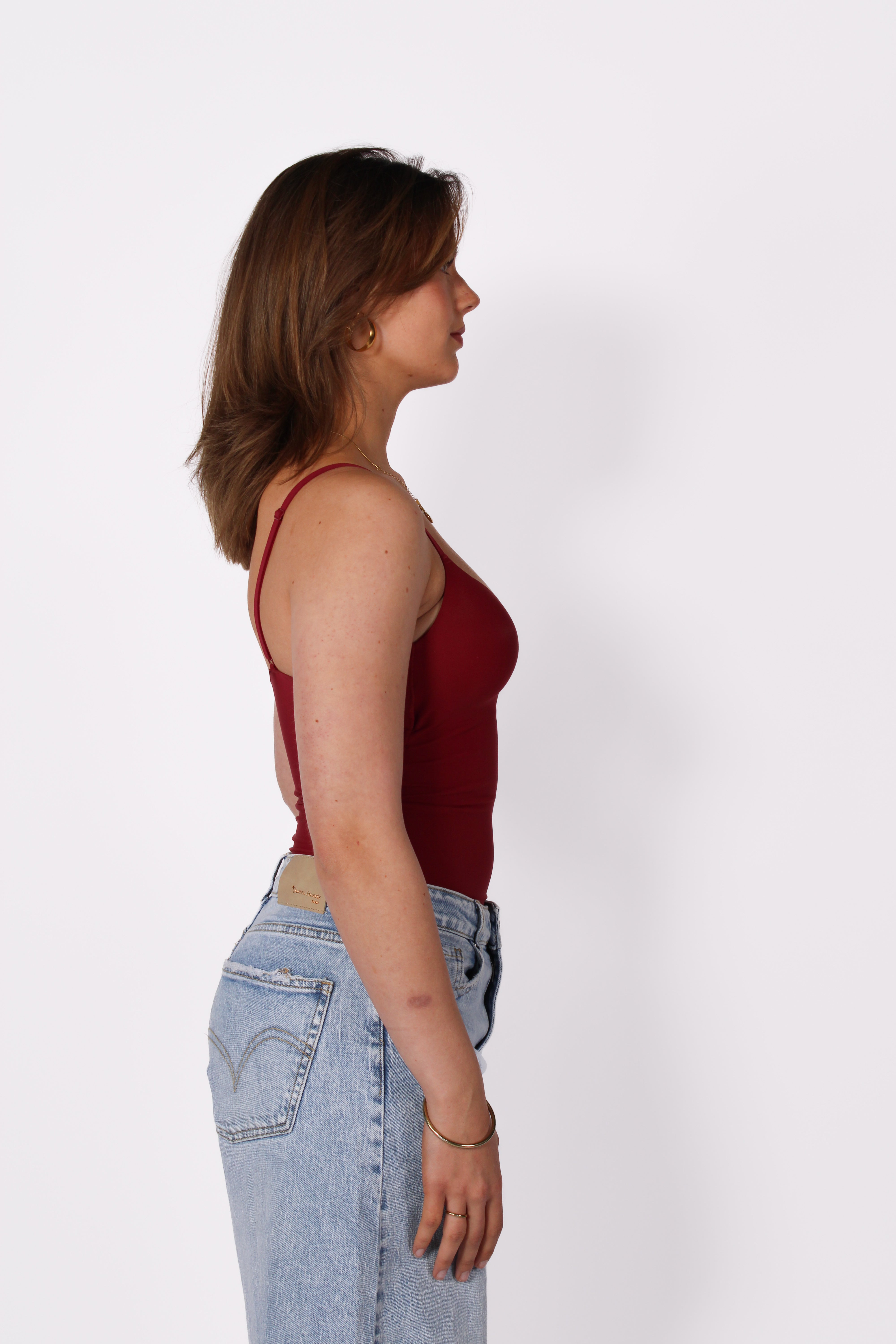 SHAPEWEAR BODY - BORDEAUX