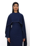 HUDA DRESS - NAVY