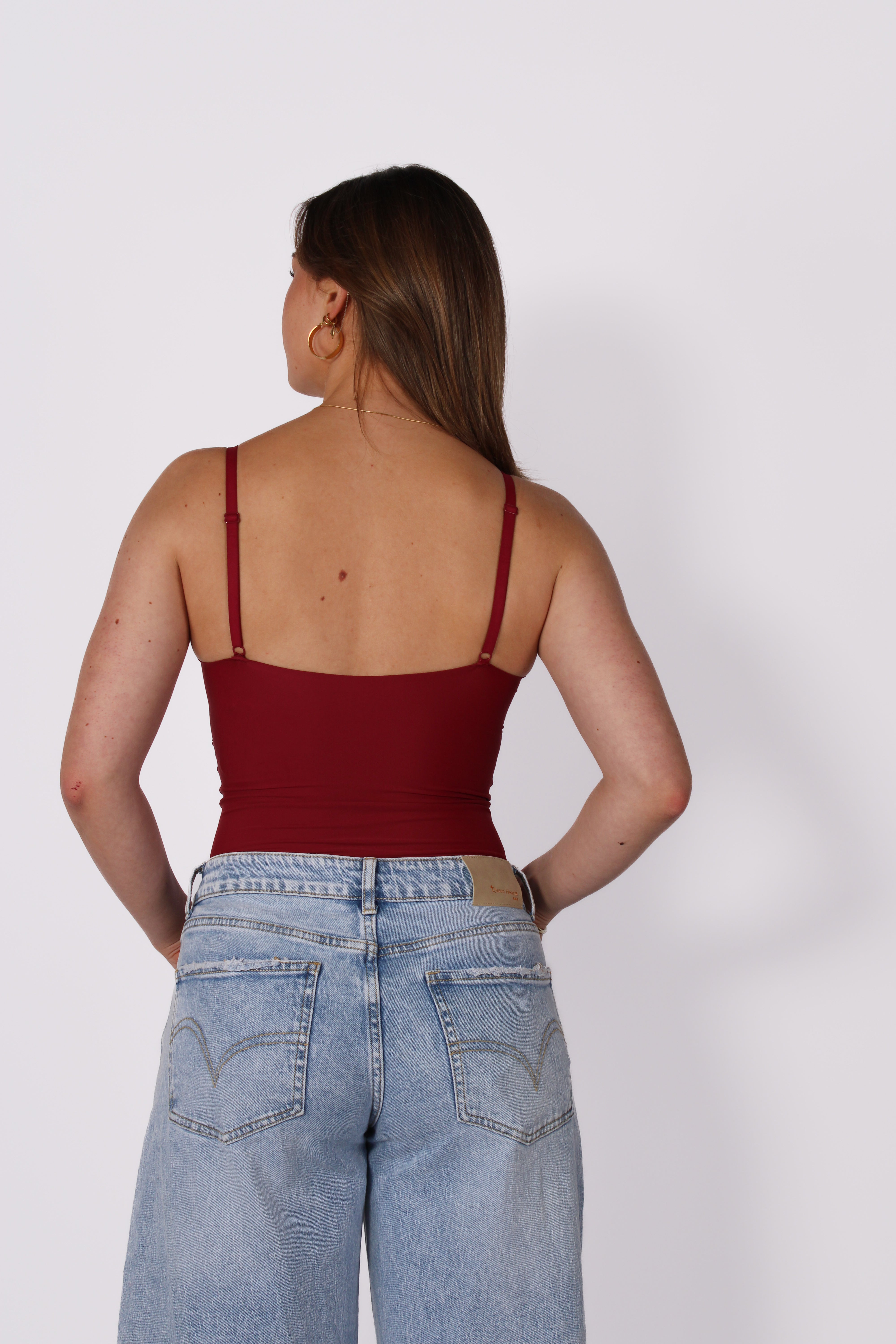 SHAPEWEAR BODY - BORDEAUX