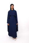 HUDA DRESS - NAVY