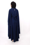 HUDA DRESS - NAVY