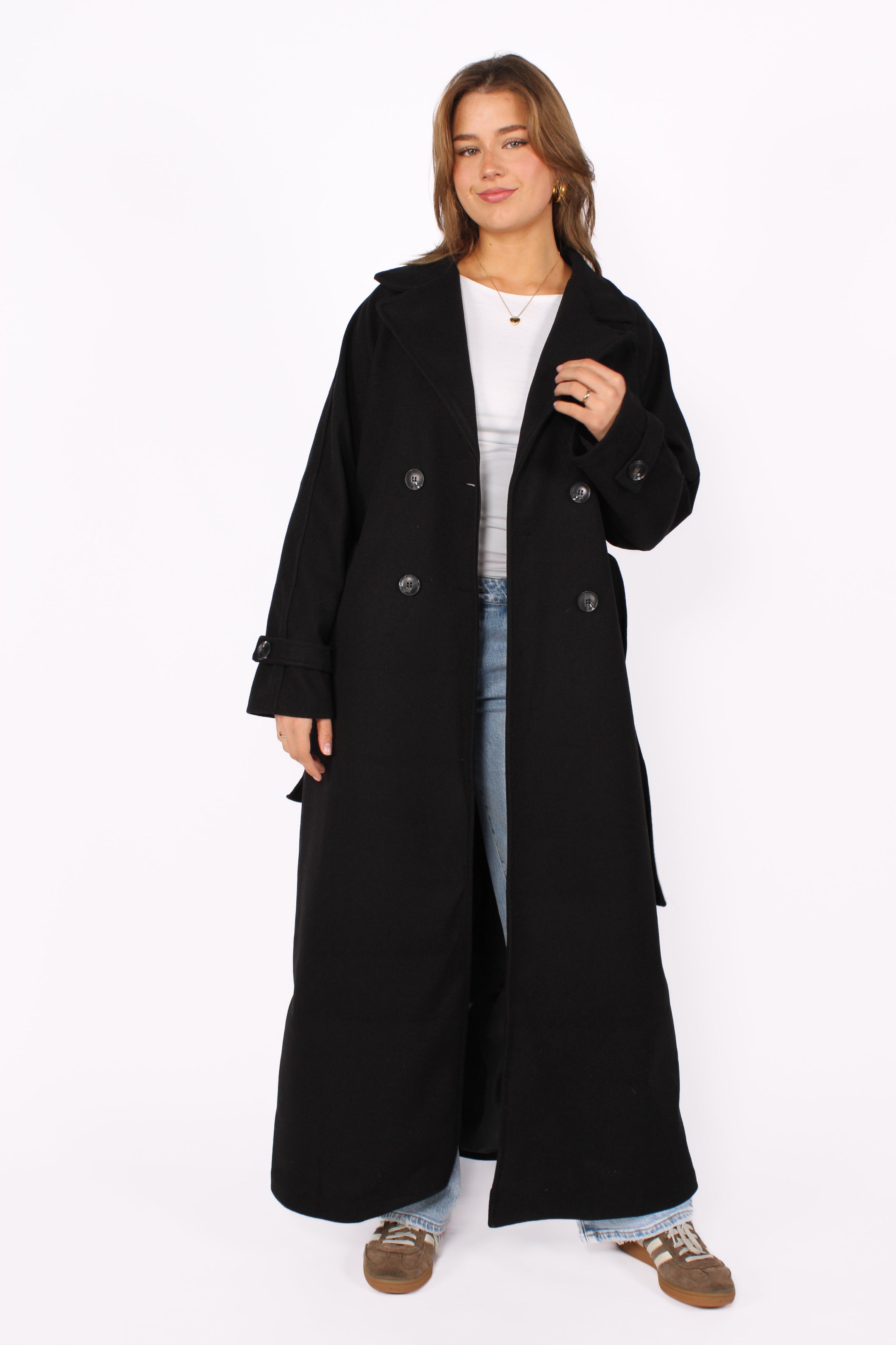 ''TALL'' AYLIN COAT - BLACK