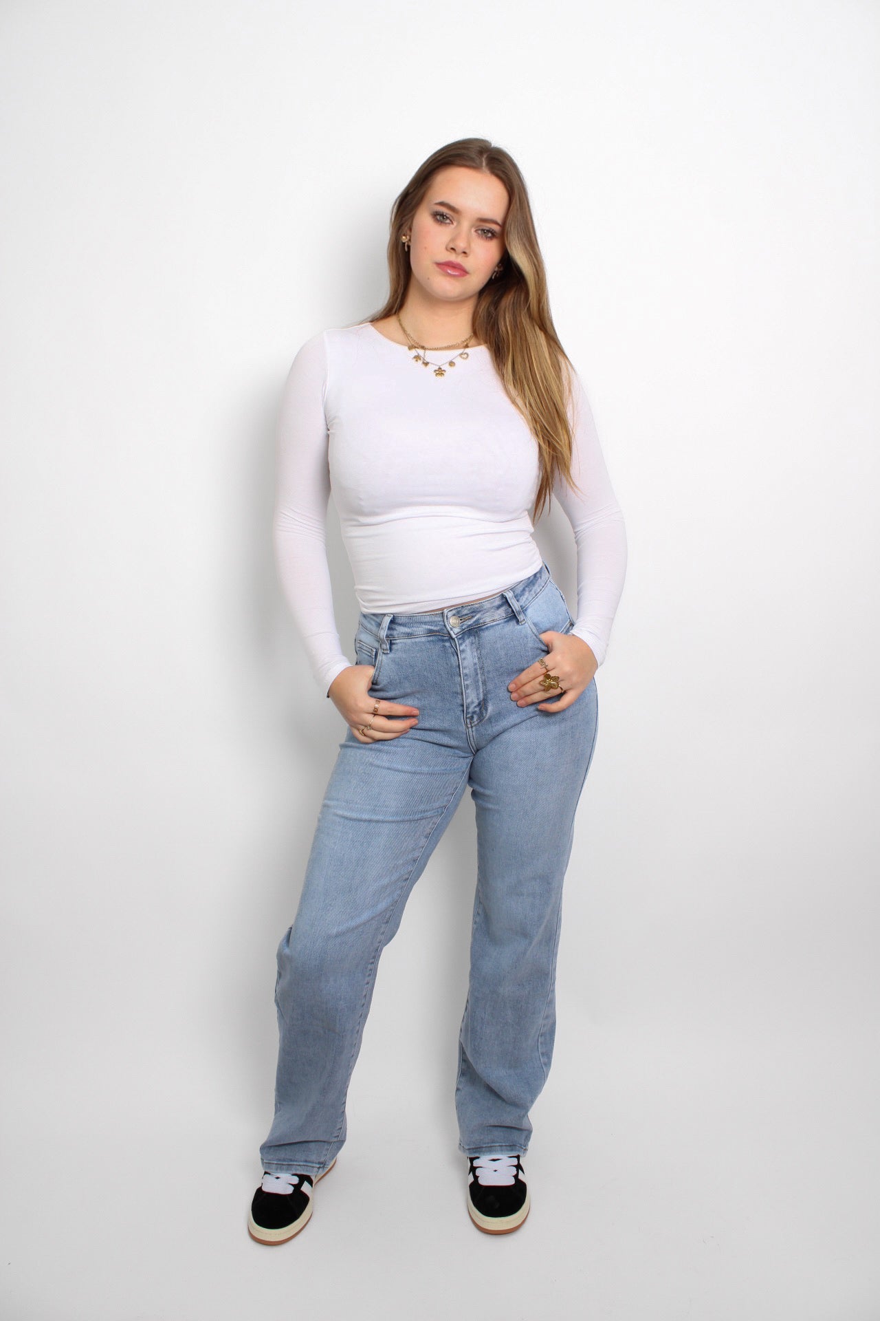 WIDE LEG JEANS 868 - DENIM