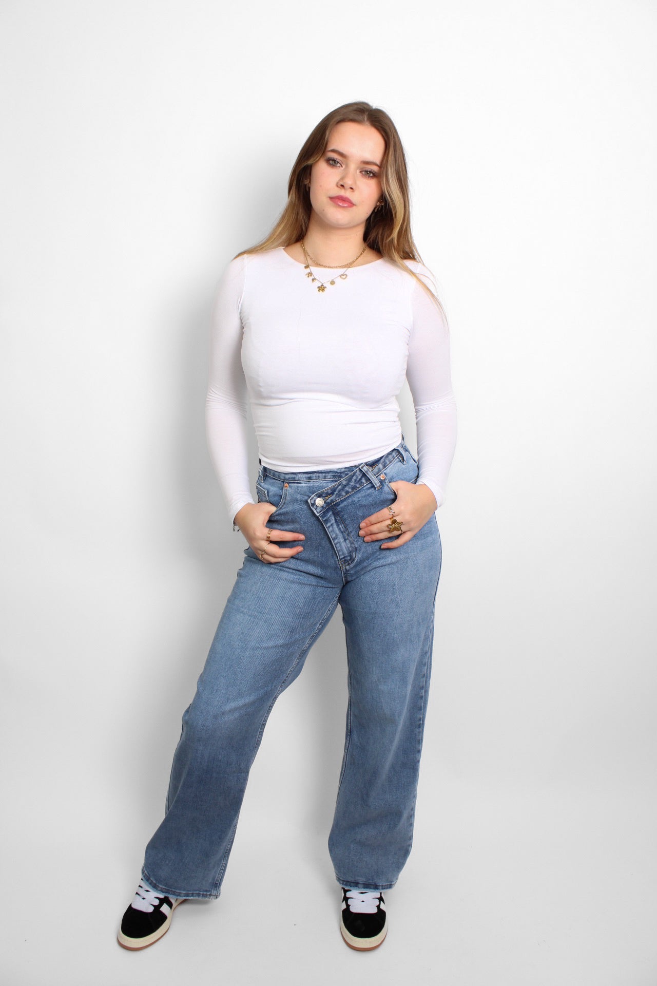 WIDE LEG JEANS 850-2 - DENIM
