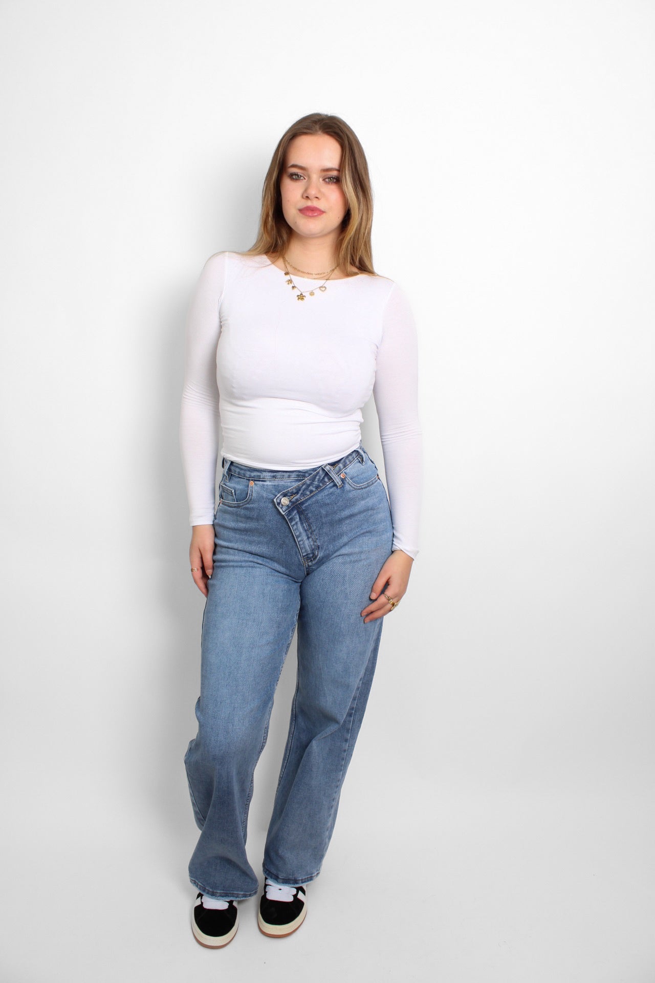 WIDE LEG JEANS 850-2 - DENIM