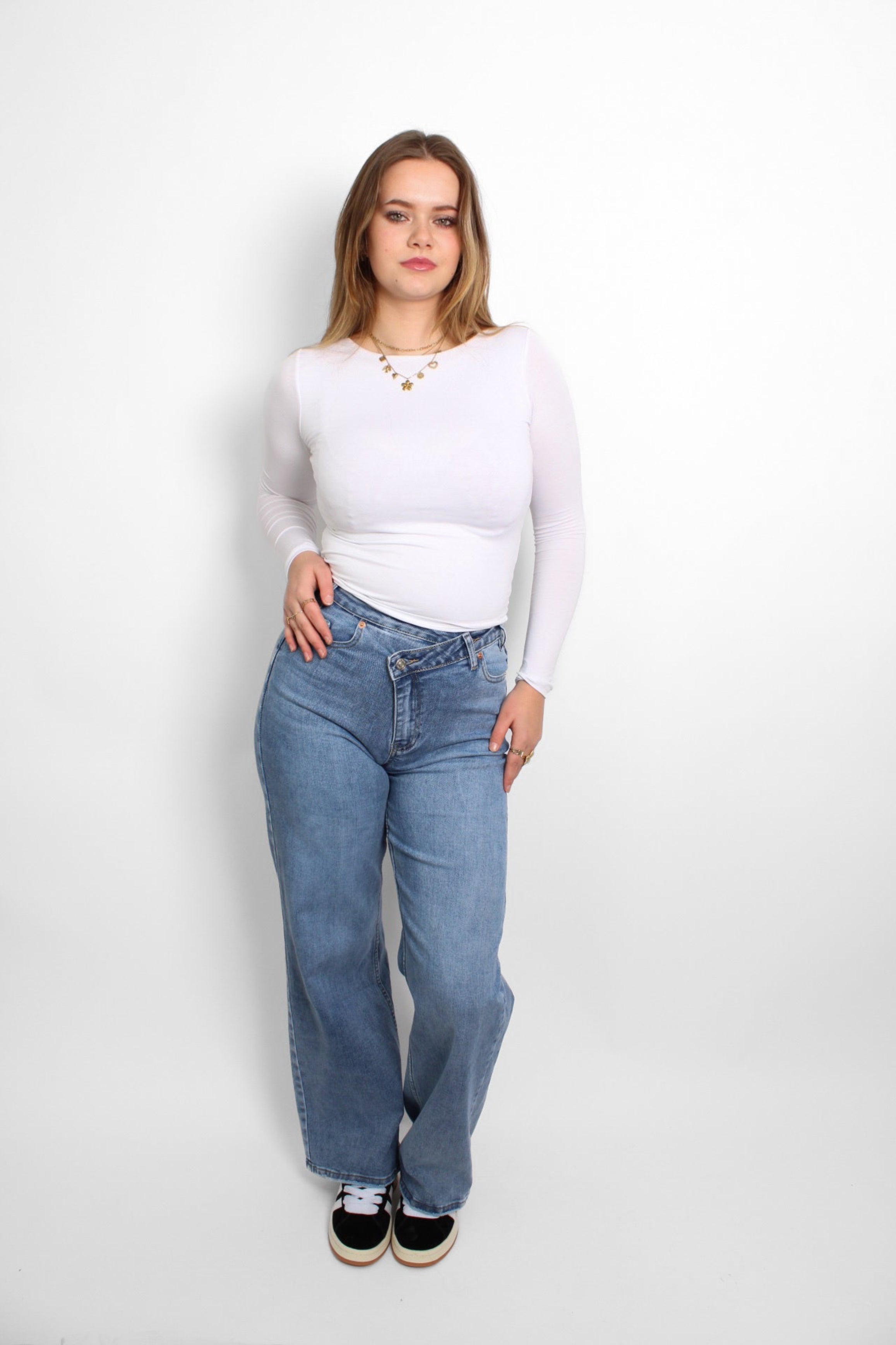 WIDE LEG JEANS 850-2 - DENIM