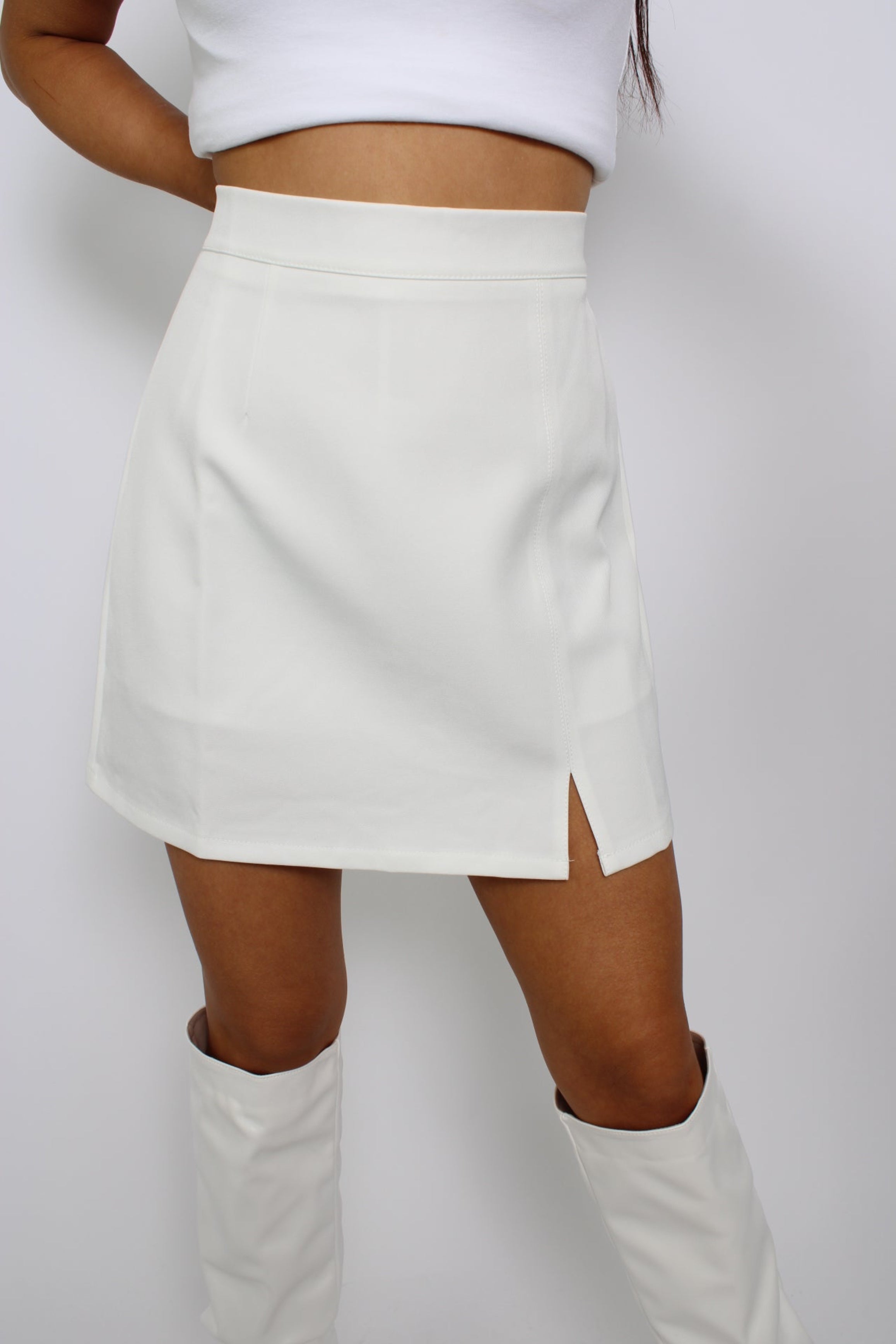BASIC SKORT - WHITE