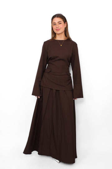 DIMA SET - BROWN