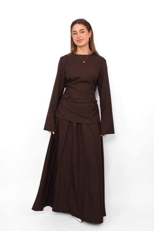 DIMA SET - BROWN