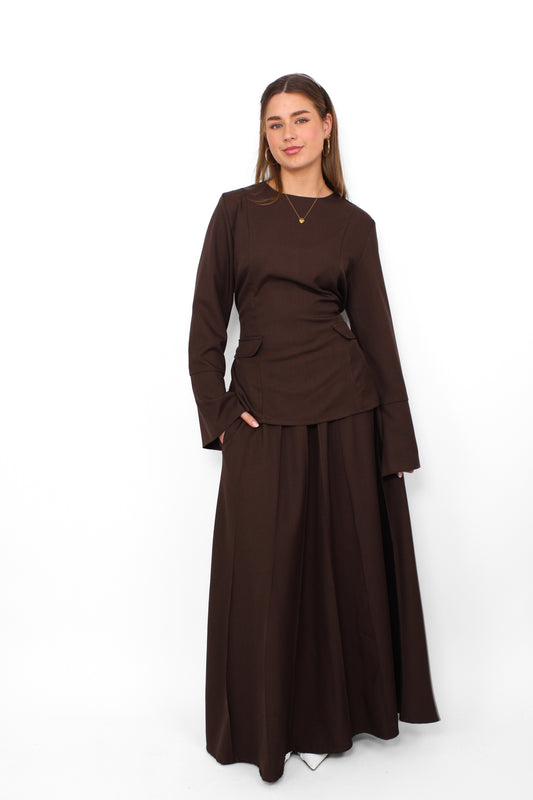 DIMA SET - BROWN