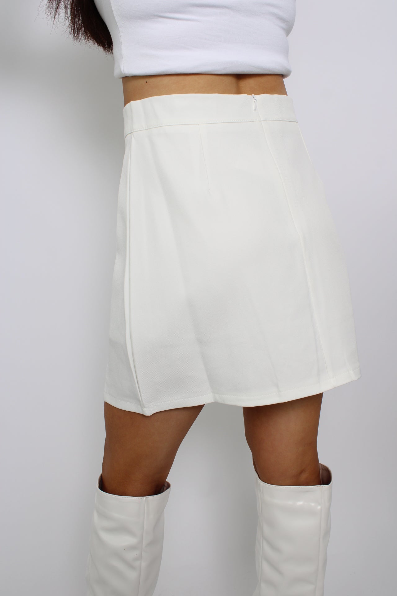 BASIC SKORT - WHITE