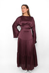 HIND DRESS - DARK PLUM