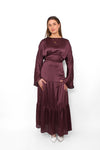 HIND DRESS - DARK PLUM