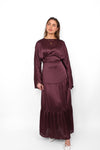 HIND DRESS - DARK PLUM