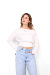AVA TOP - WHITE