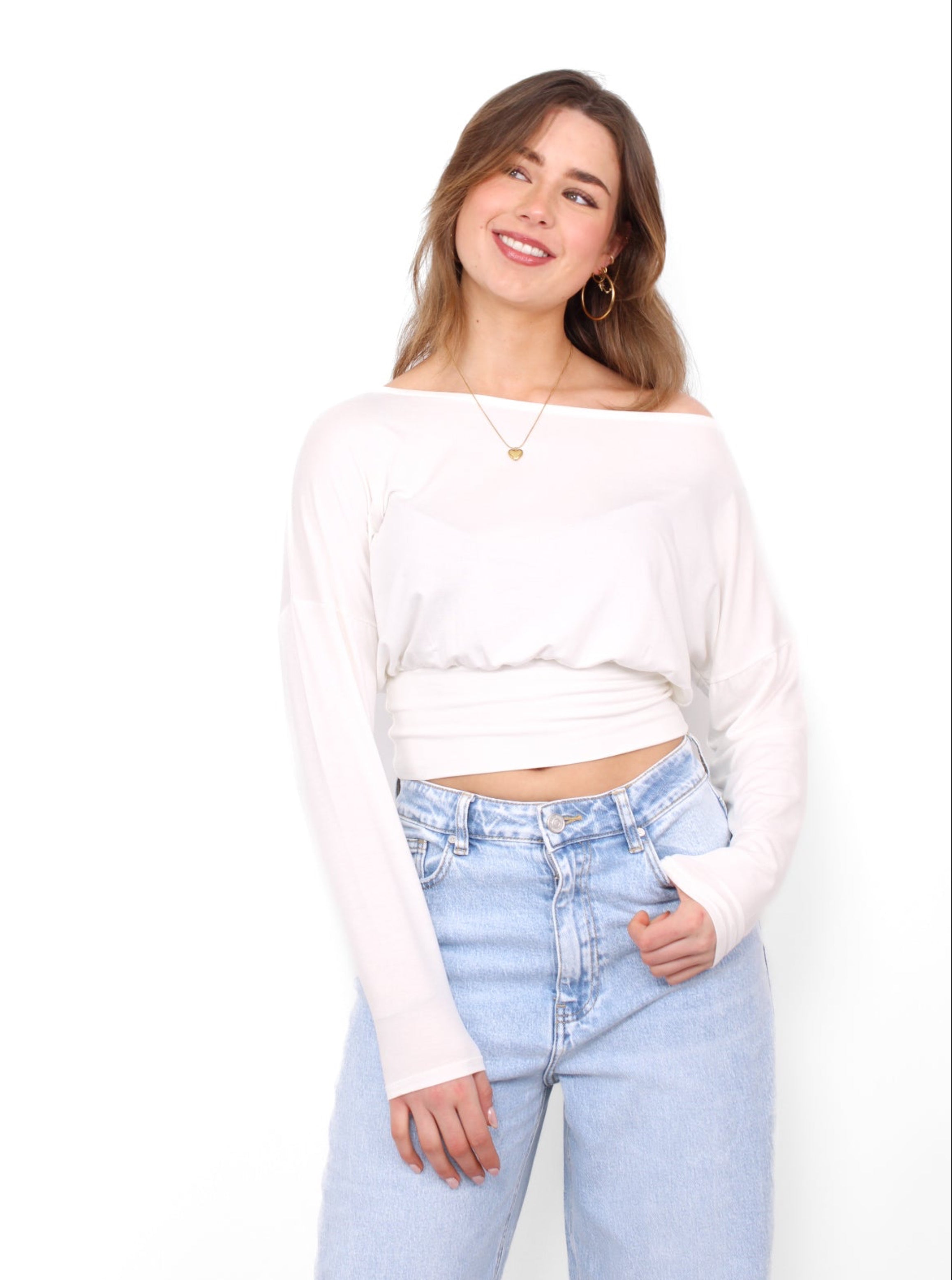 AVA TOP - WHITE