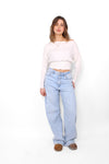 ''TALL'' BAGGY JEANS 3855-2 - LIGHT DENIM