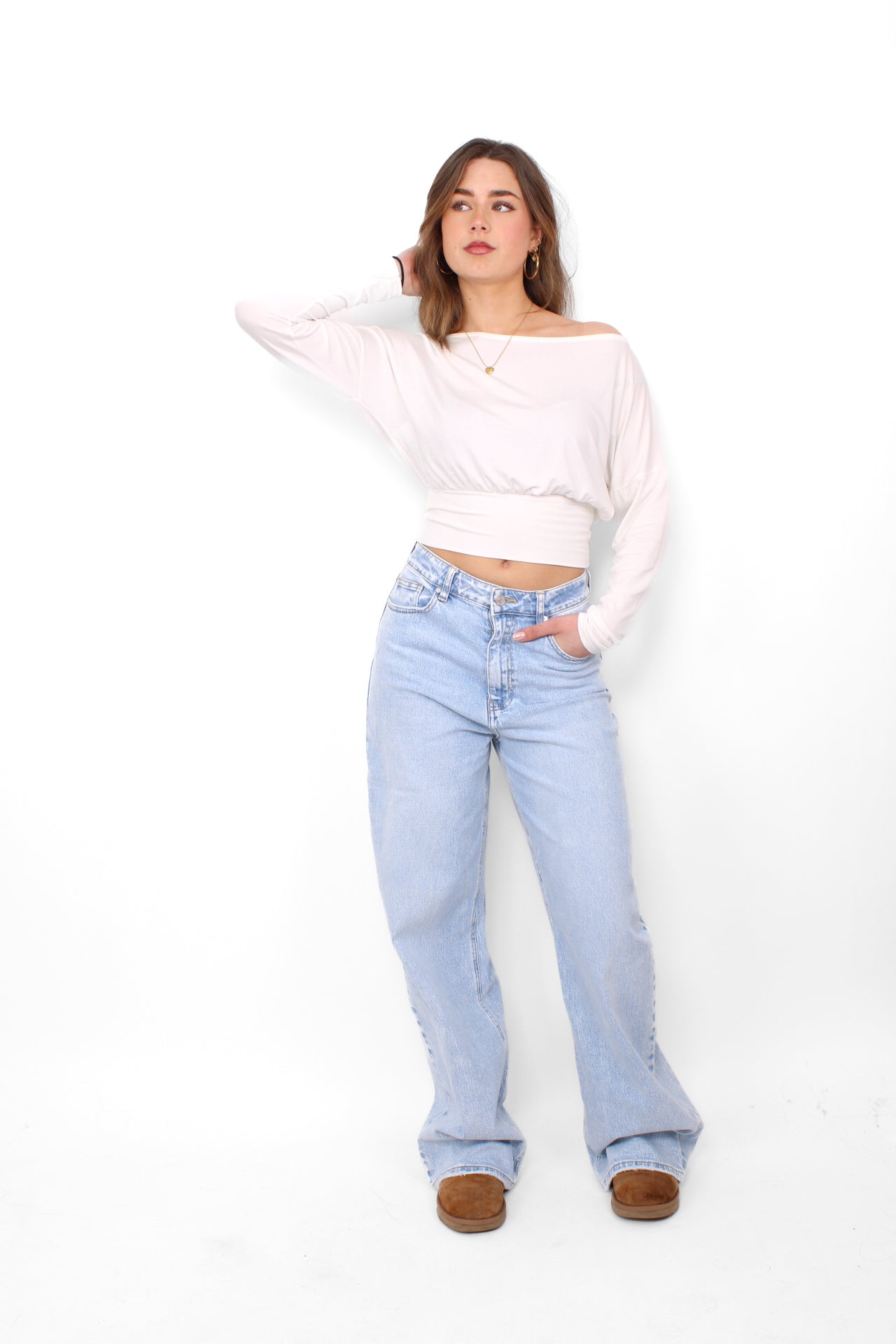 ''TALL'' BAGGY JEANS 3855-2 - LIGHT DENIM