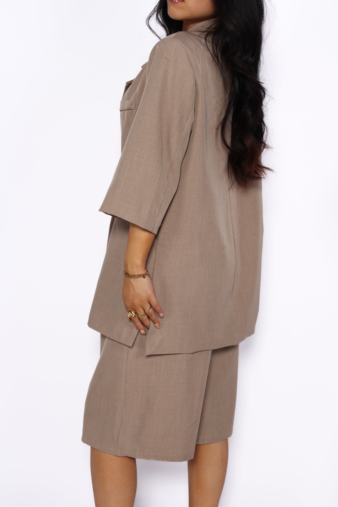 THE LOOSE FIT SET - TAUPE