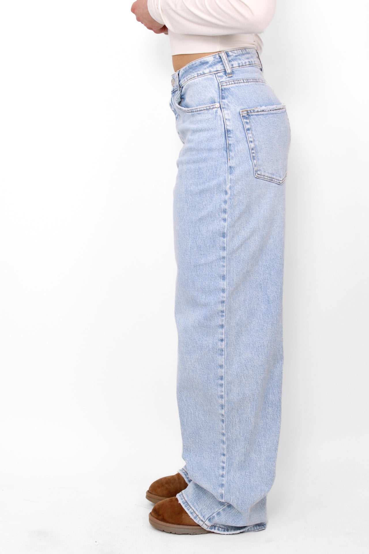 ''TALL'' BAGGY JEANS 3855-2 - LIGHT DENIM