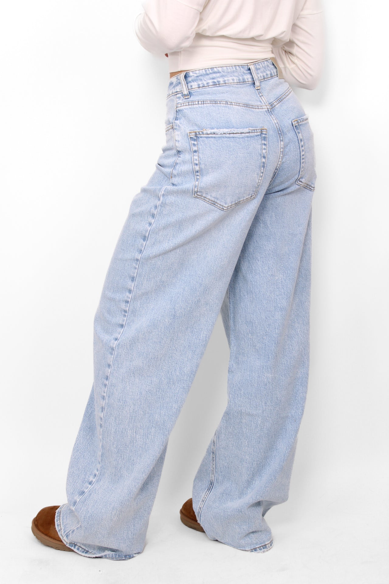 ''TALL'' BAGGY JEANS 3855-2 - LIGHT DENIM