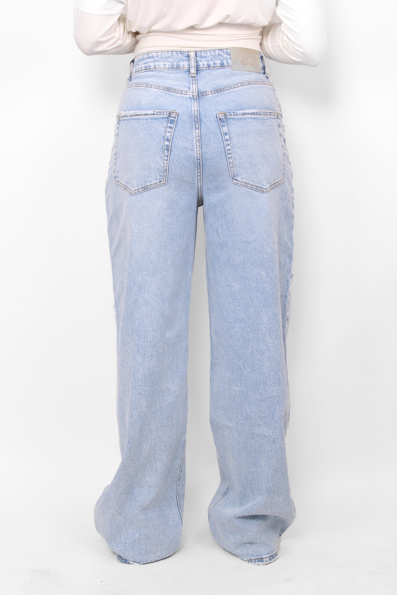 ''TALL'' BAGGY JEANS 3855-2 - LIGHT DENIM