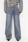 ''PLUSSIZE'' STRAIGHT LEG JEANS 8004