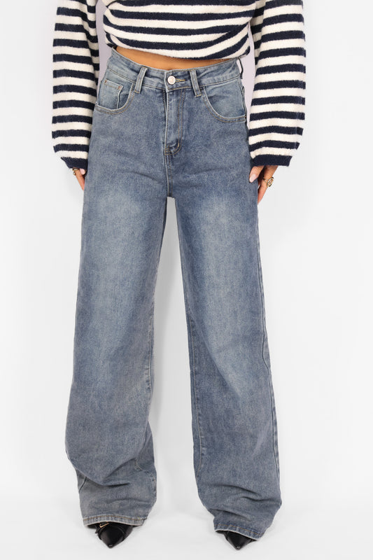 ''PLUSSIZE'' STRAIGHT LEG JEANS 8004