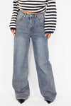 ''PLUSSIZE'' STRAIGHT LEG JEANS 8004