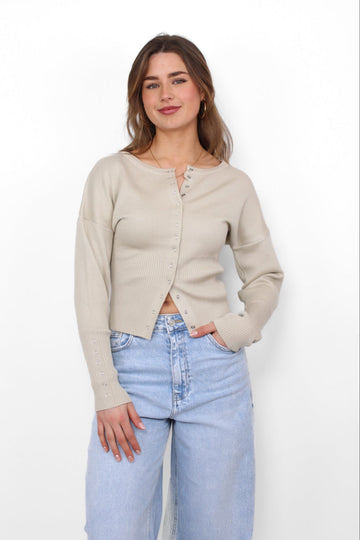 MACY TOP - LIGHT TAUPE