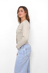 MACY TOP - LIGHT TAUPE