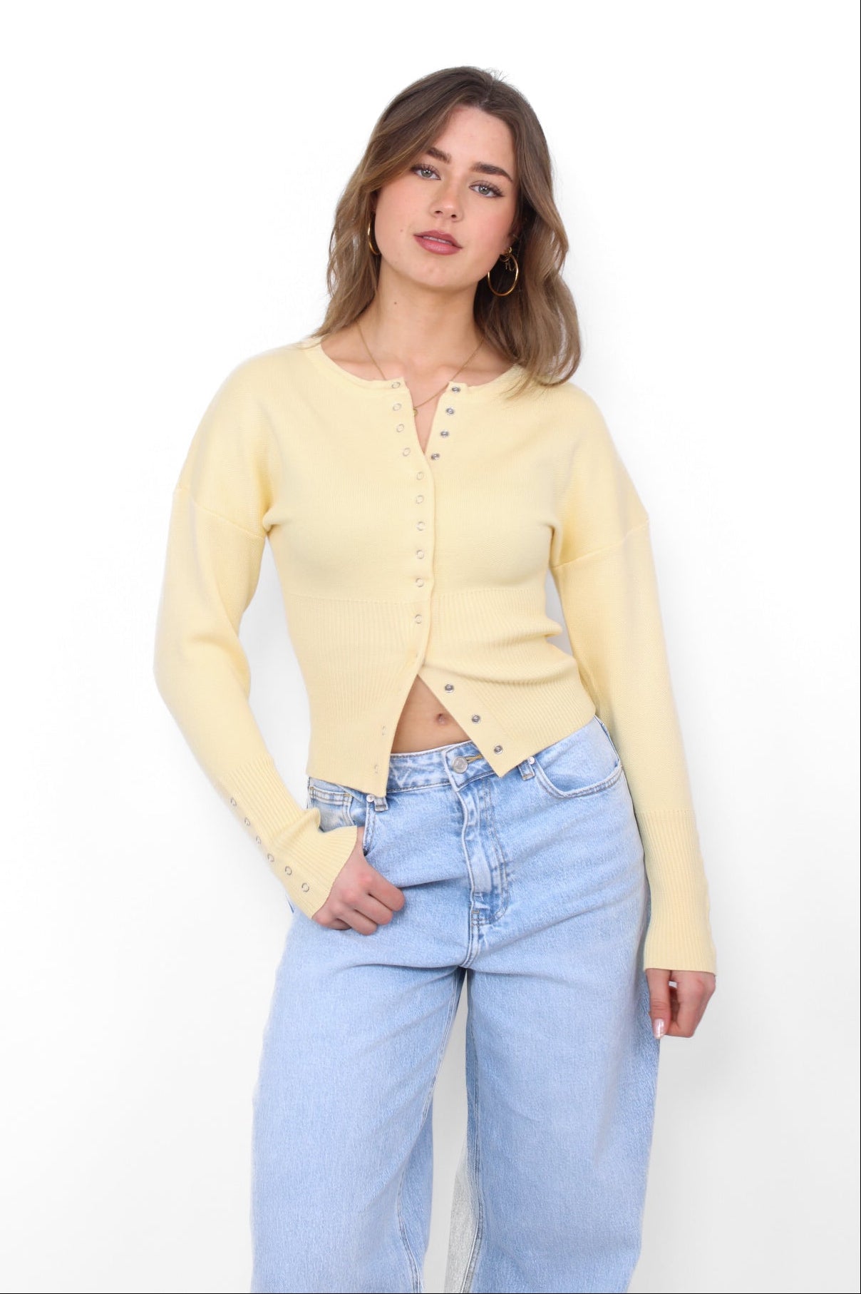 MACY TOP - BUTTER YELLOW