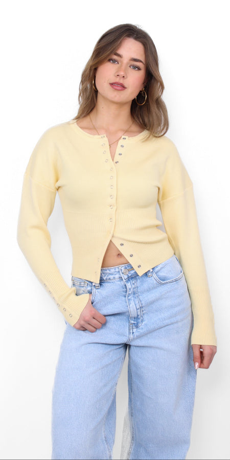 MACY TOP - BUTTER YELLOW