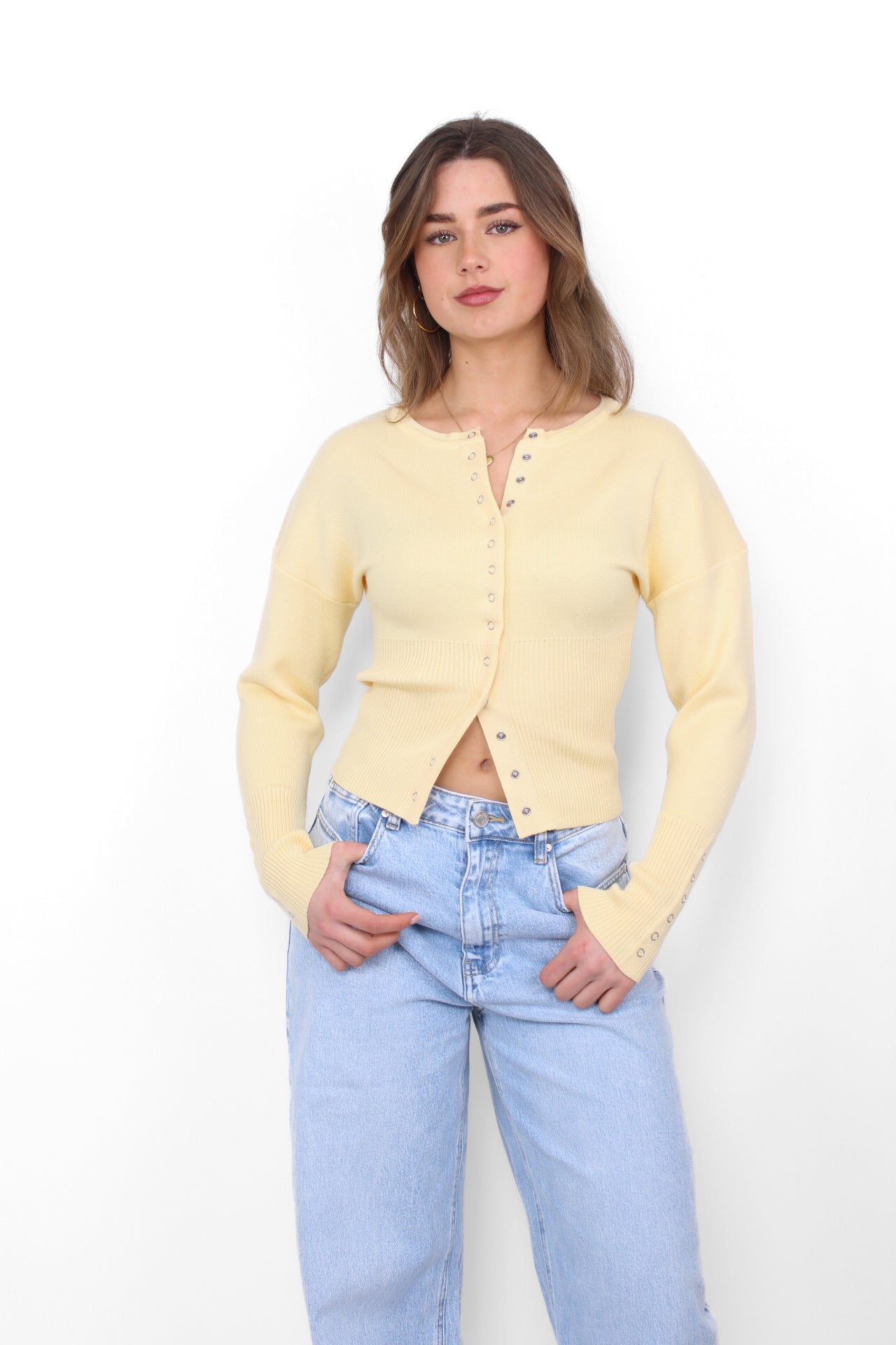 MACY TOP - BUTTER YELLOW