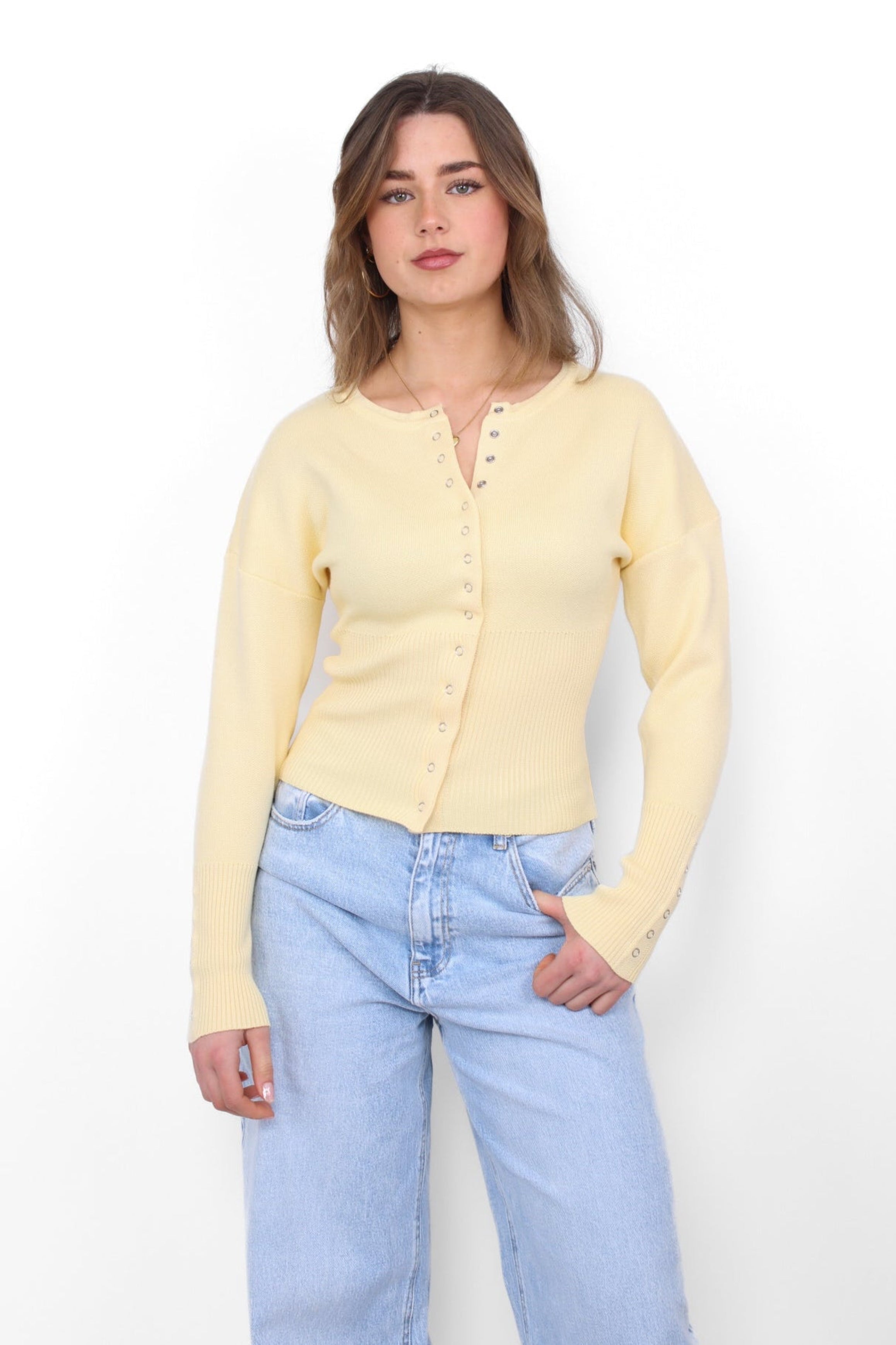 MACY TOP - BUTTER YELLOW